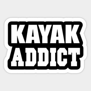 Kayak Addict Mens Tee Pick Size Color Small Kayak Sticker